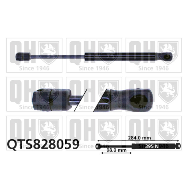 Vérin De Coffre Quinton Hazell Qts828059