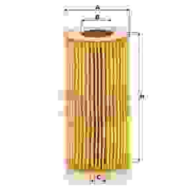 Filtre À Huile Mann-filter Hu719/8y