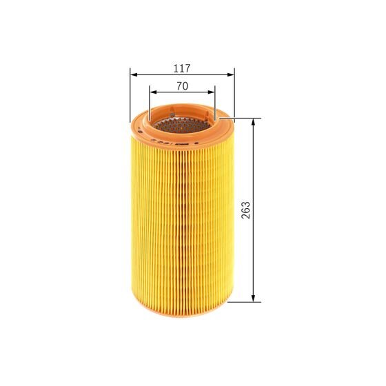 Filtre À Air Bosch S3712