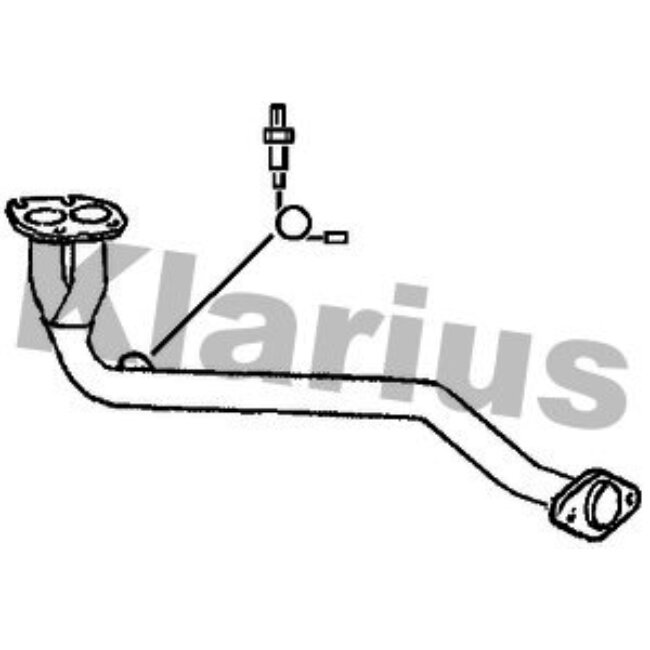 Tube D'échappement Klarius 301239