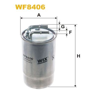 Filtre À Carburant Wix Wf8406