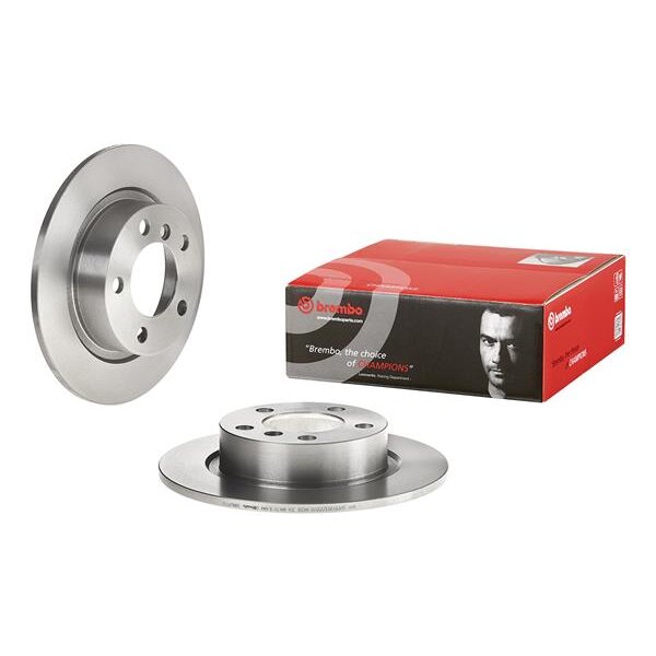 2 Disques De Frein Brembo 08.b649.10