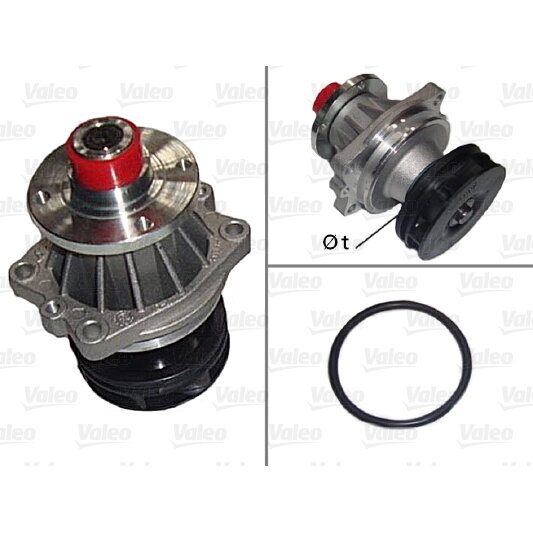 Pompe À Eau Valeo 506107