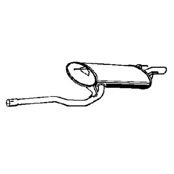 Tube D'échappement Nps T430a145