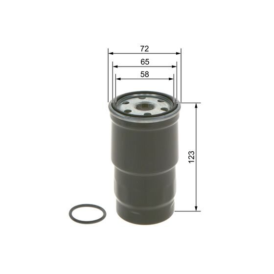 Filtre À Carburant Bosch 1457434440