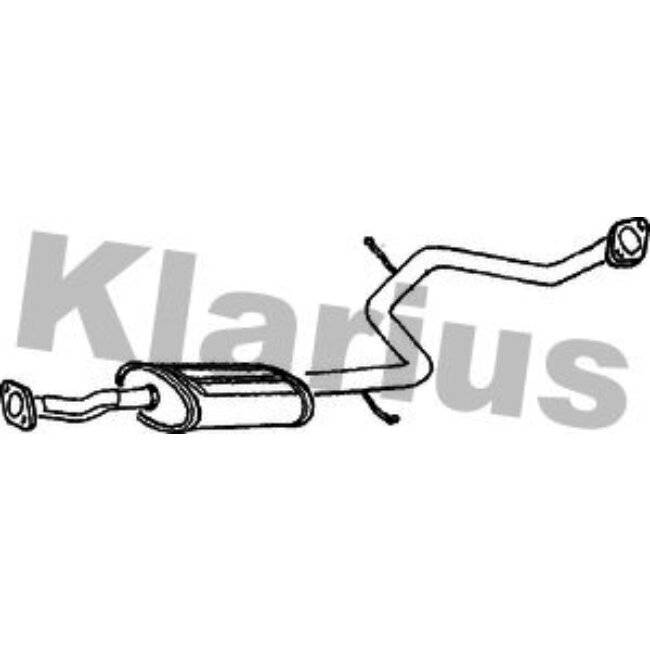 Silencieux Intermédiaire Klarius 260743