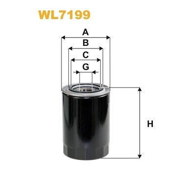 Filtre À Huile Wix Wl7199