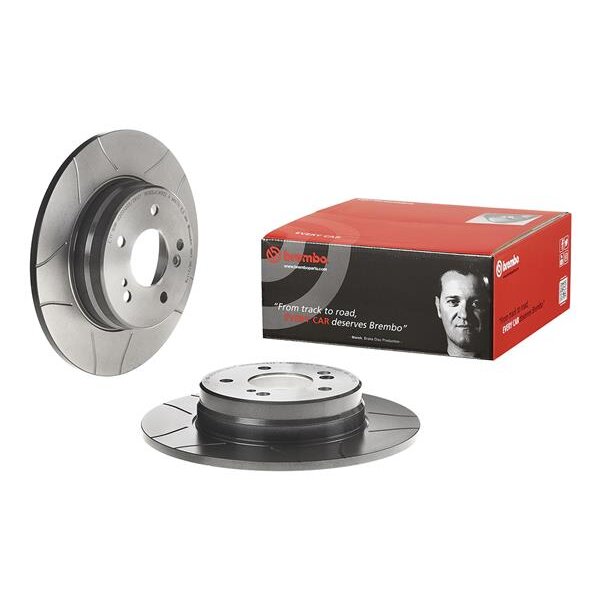 2 Disques De Frein Brembo Max 08.7211.76