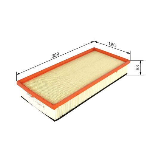 Filtre À Air Bosch S0182