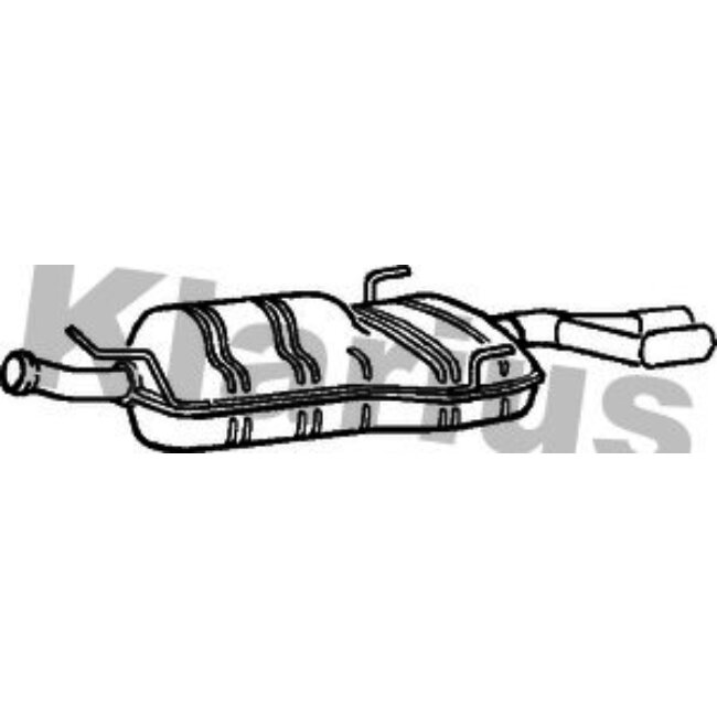 Silencieux Arrière Klarius 230491