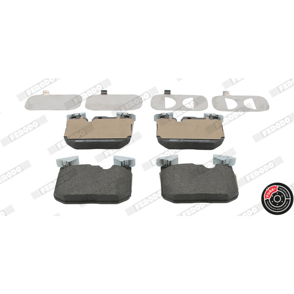 4 Plaquettes De Frein Ferodo Fdb4662