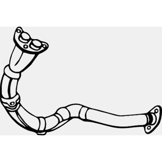 Tube D'échappement Nps T430a156