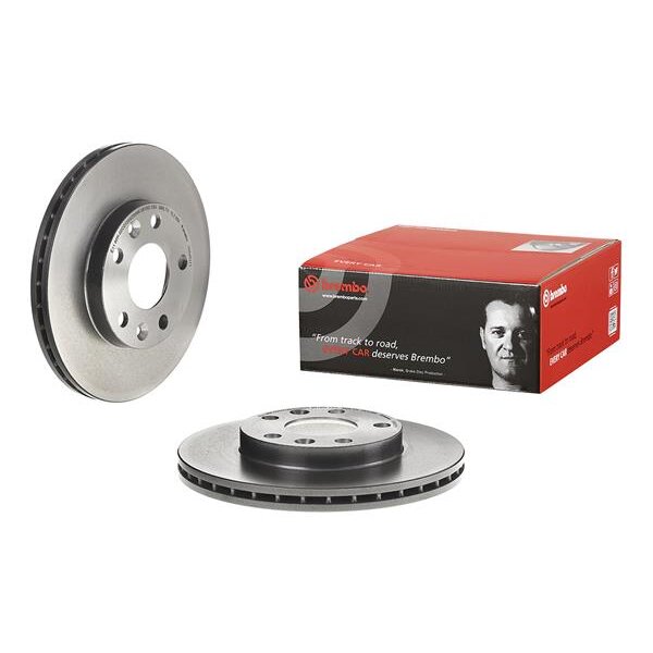 2 Disques De Frein Brembo Vernis Uv 09.b463.11