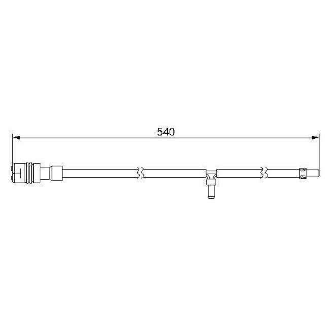 Témoin D'usure Bosch 1987474993