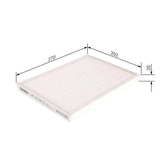 Filtre D'habitacle Pollen Bosch M2236