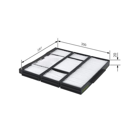 Filtre D'habitacle Pollen Bosch M2155