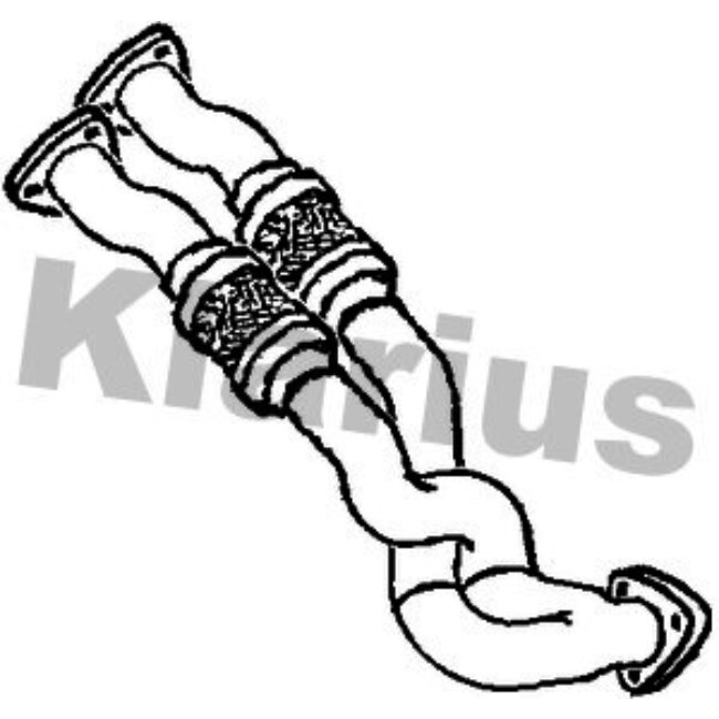 Tube D'échappement Klarius 301423
