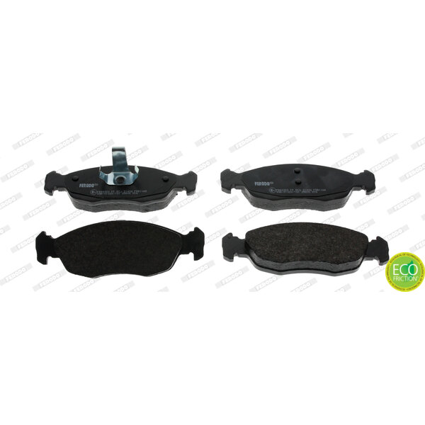4 Plaquettes De Frein Ferodo Fdb1168