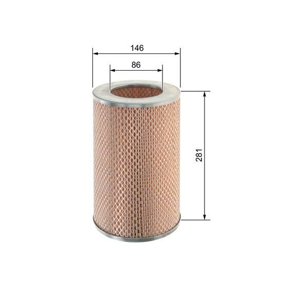 Filtre À Air Bosch S0092