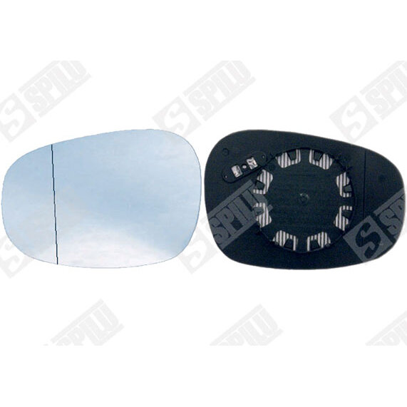 Glace De Rétroviseur Grand Angle Dégivrant Côté Conducteur Spilu 10455