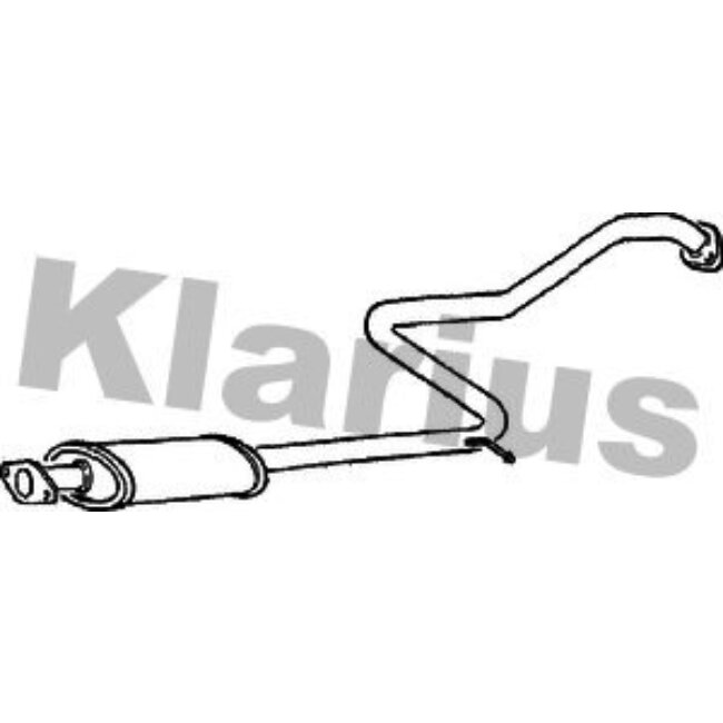 Silencieux Intermédiaire Klarius 260662