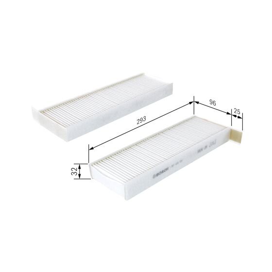 Filtre D'habitacle À Charbon Actif Bosch M5517