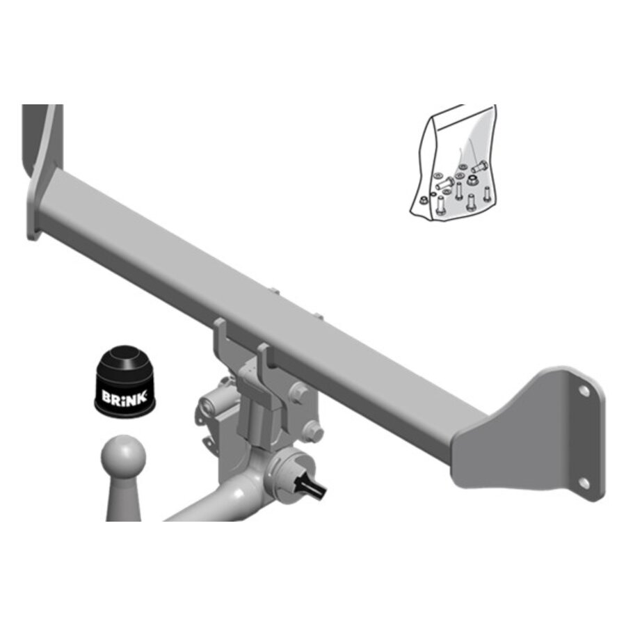 Attelage Démontable Sans Outil Brink 594300