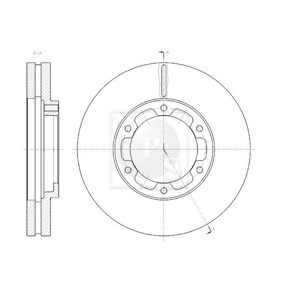 1 Disque De Frein Nps M330i75