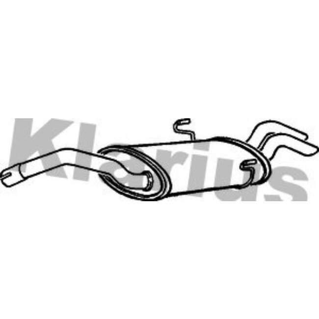 Silencieux Arrière Klarius 230532