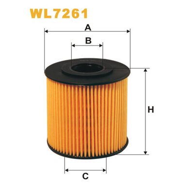Filtre À Huile Wix Wl7261