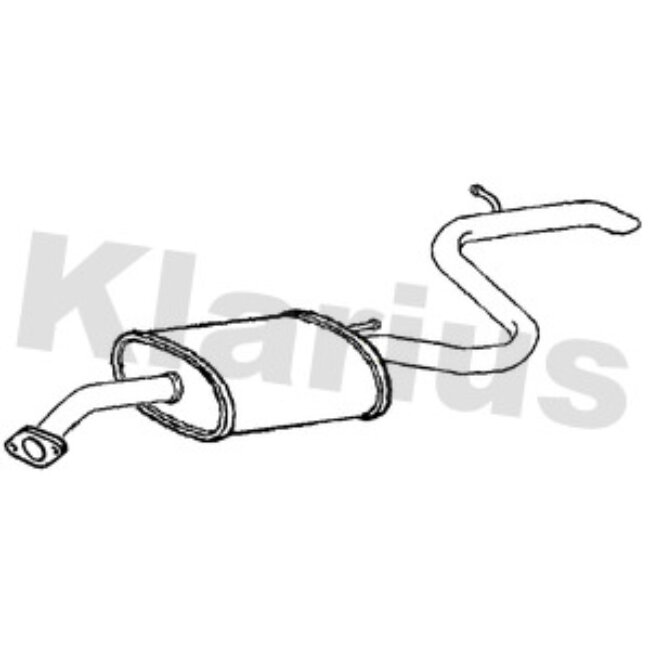 Silencieux Arrière Klarius 241084