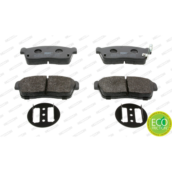 4 Plaquettes De Frein Ferodo Fdb1532
