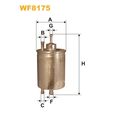 Filtre À Carburant Wix Wf8175