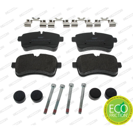 4 Plaquettes De Frein Ferodo Fvr4037