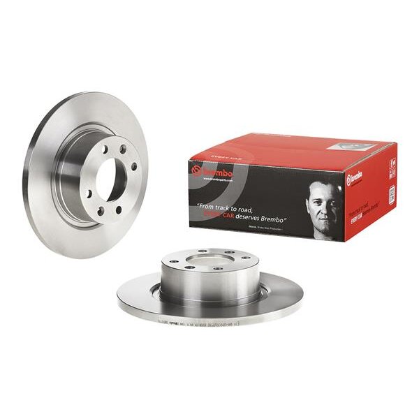 2 Disques De Frein Brembo 08.8727.10