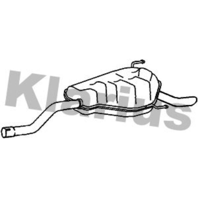 Silencieux Arrière Klarius 250664