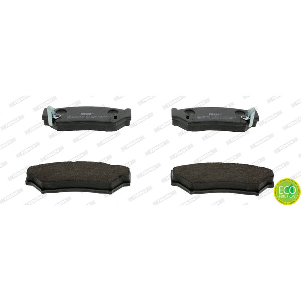 4 Plaquettes De Frein Ferodo Fdb1020