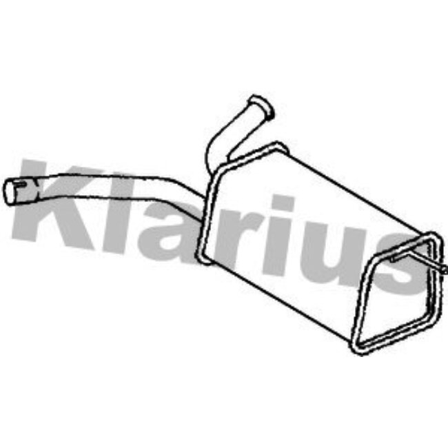 Tube D'échappement Klarius 240956
