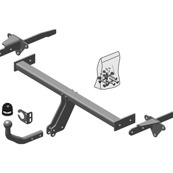 Attelage Démontable Avec Outil Brink 644100