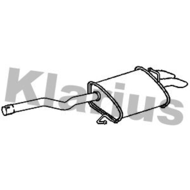 Silencieux Arrière Klarius 230923