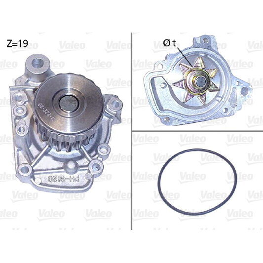 Pompe À Eau Valeo 506811