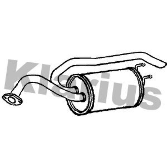 Silencieux Arrière Klarius 221654