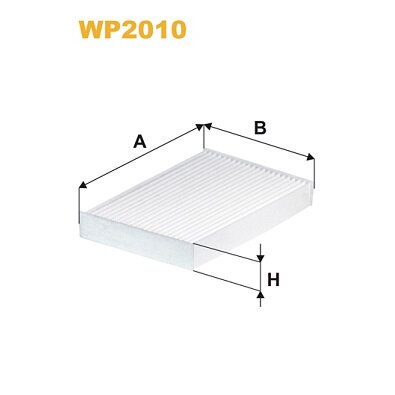 Filtre D'habitacle Standard Wix Filters Wp2010