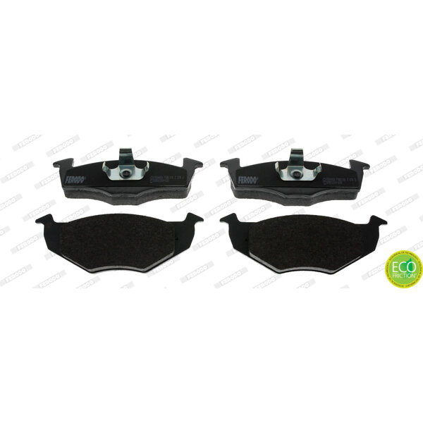 4 Plaquettes De Frein Ferodo Fdb1101