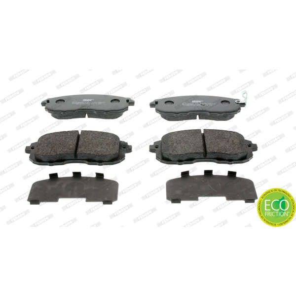 4 Plaquettes De Frein Ferodo Fdb4112