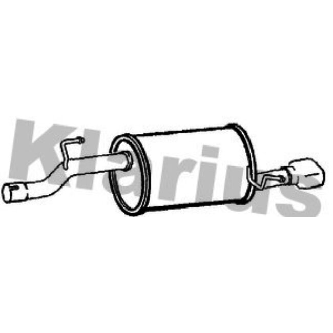 Silencieux Arrière Klarius 220910