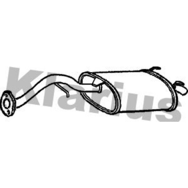 Silencieux Arrière Klarius 230504