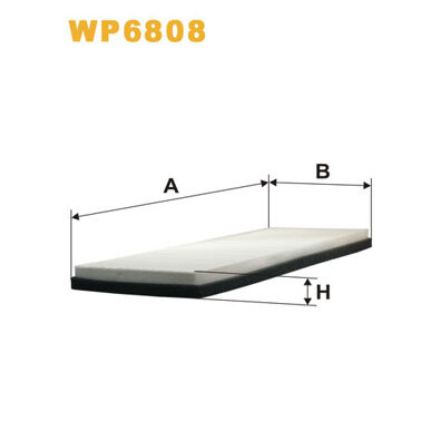 Filtre D'habitacle Wix Wp6808