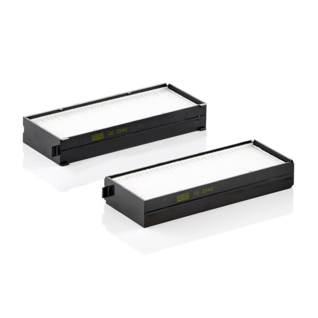 Filtre D'habitacle Pollen Mann-filter Cu2542-2