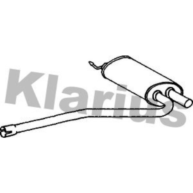 Silencieux Intermédiaire Klarius 220497